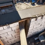 Фото по теме: Заливка армопояса по газобетону под деревянные перекрытия